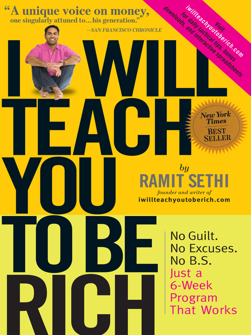 Title details for I Will Teach You to Be Rich by Ramit Sethi - Wait list